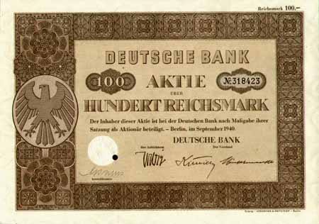 Deutsche Bank Aktie